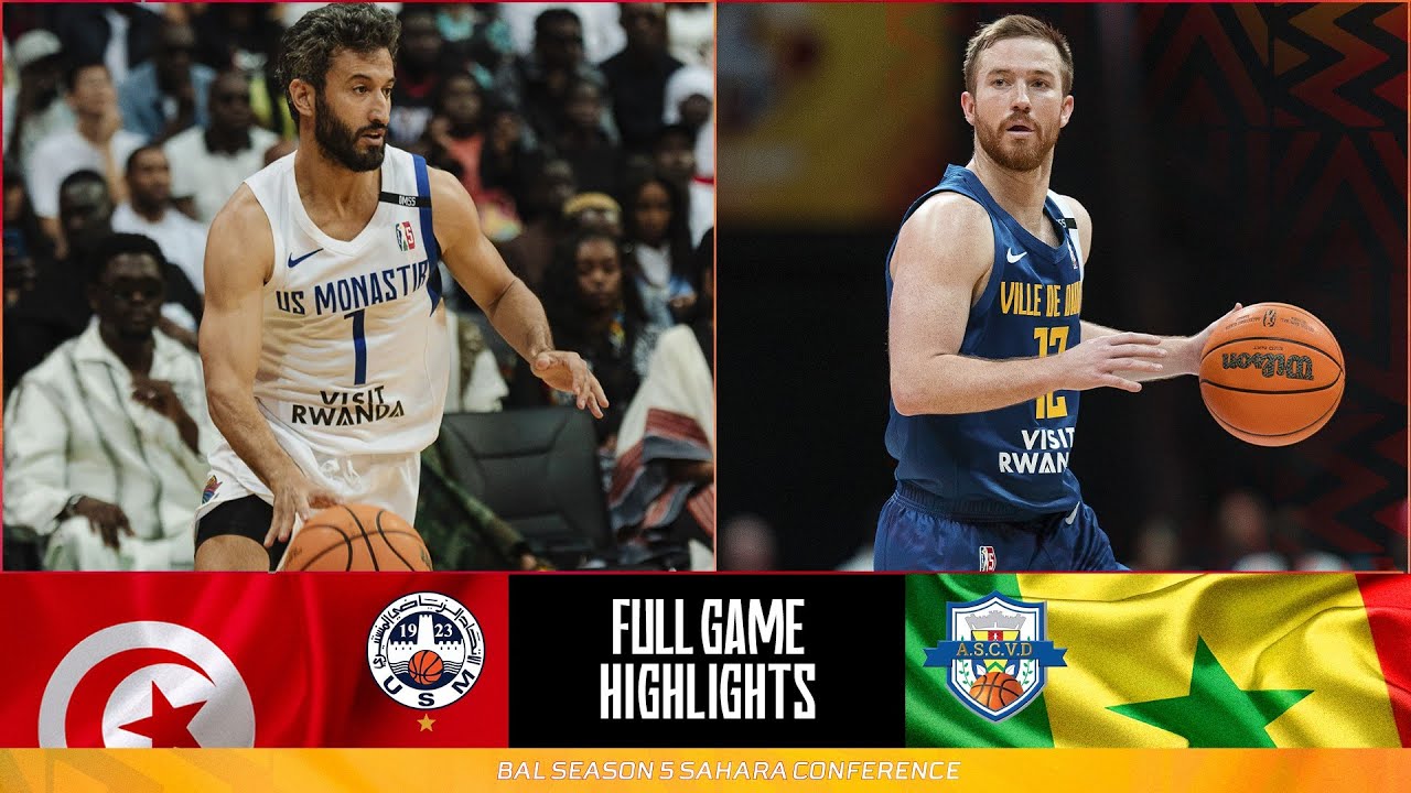 Game Highlights: US Monastir (Tunisia) v ASC Ville de Dakar (Senegal) - #BAL5