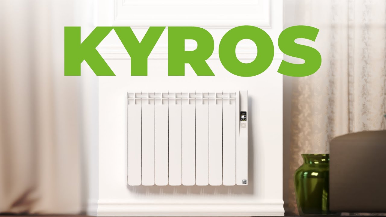Rointe Kyros Wi-Fi Electric Radiator | High-Efficiency Smart Radiator with Energy-Saving Tech