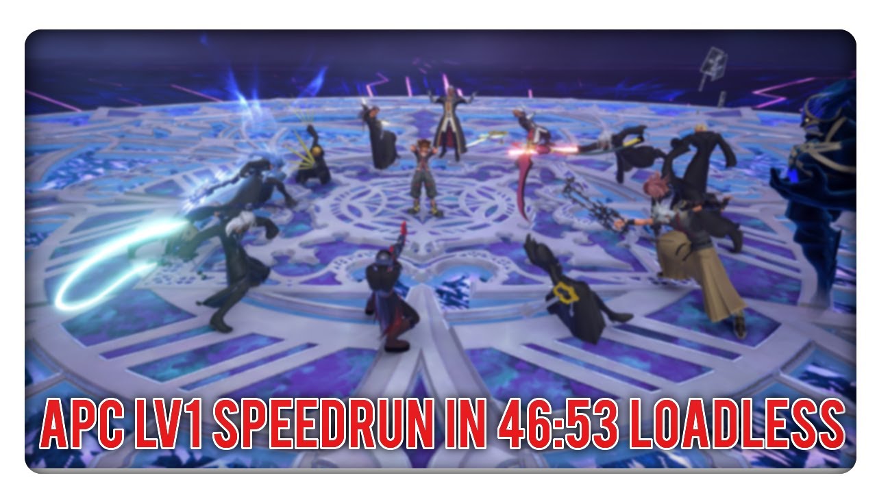 Former WR- Kingdom Hearts 3 Limit Cut Speedrun All Pro Codes in 46:53 Loadless (Crit Lv 1)