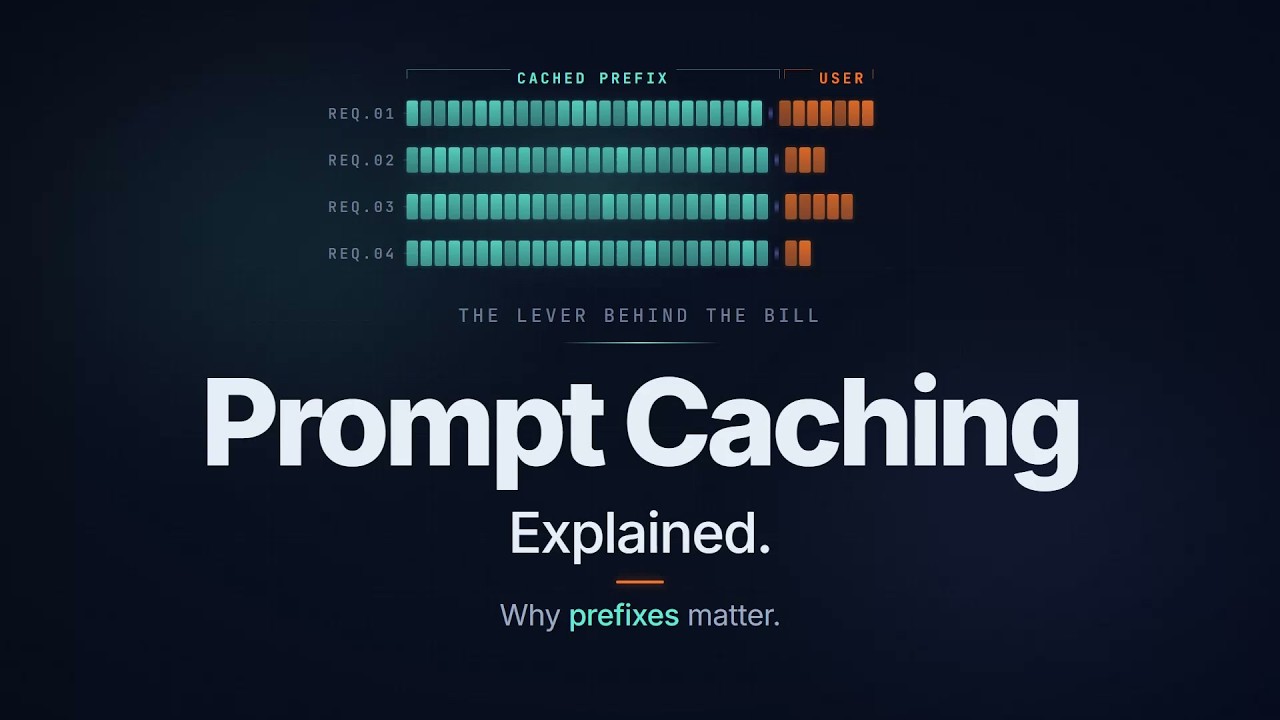 Prompt Caching Explained: Why Prefixes Matter
