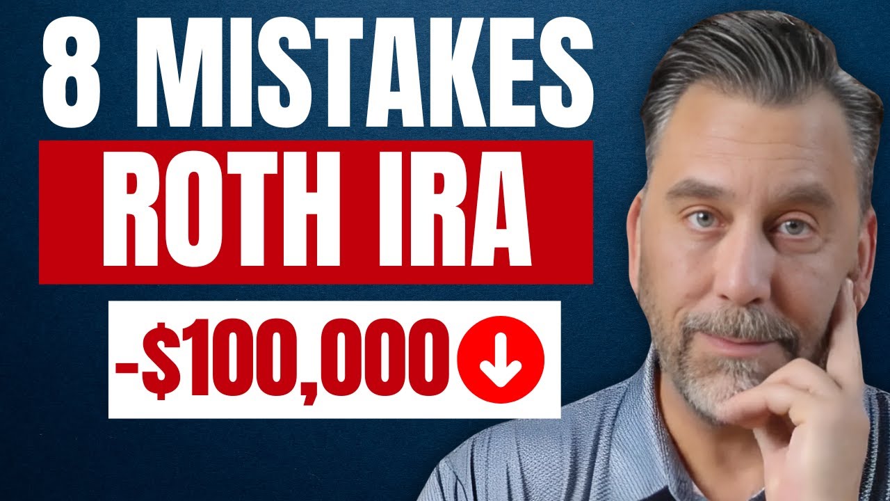 Ошибки, которых следует избегать при инвестировании в Roth IRA на сумму 100 000 долларов.