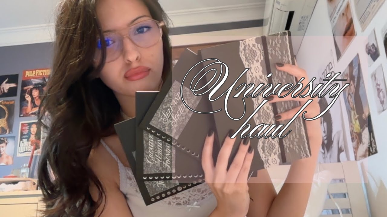 Back to school haul (pretending to be organised)