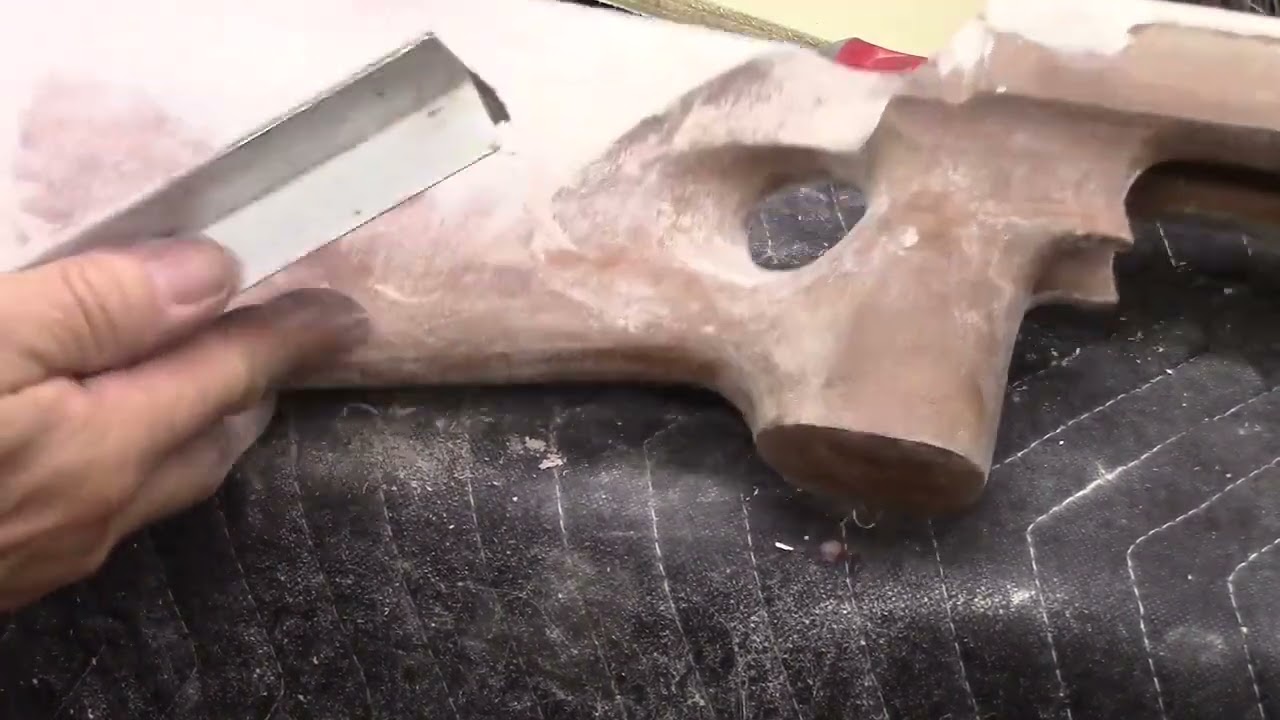 Anschutz 380 Bondo finished (almost)