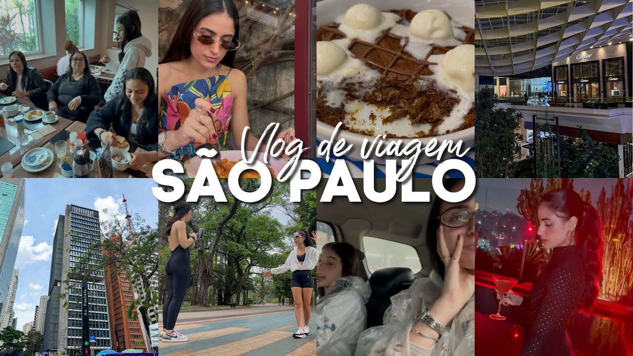 VLOG DE VIAGEM - 4 DIAS EM SÃO PAULO 