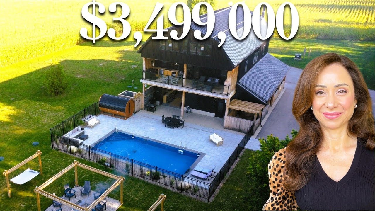 This $3.499 MILLION Barn-Style Estate Will Leave you SPEECHLESS!