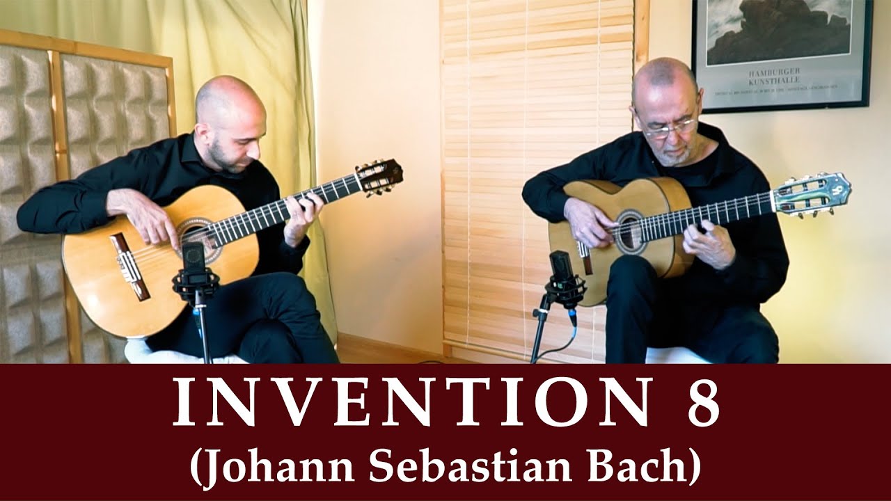 Invention 8 (Johann Sebastian Bach) por Oscar Herrero y Mario Herrero