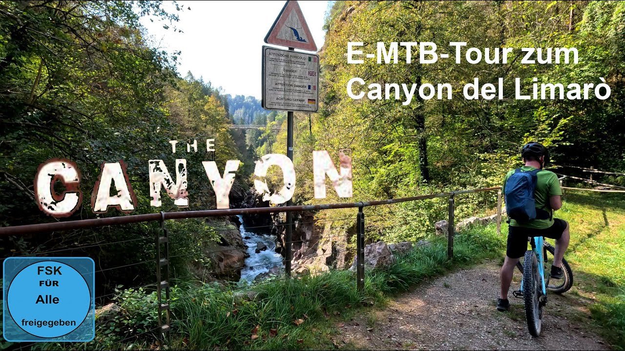 The Canyon | E-MTB Tour zum Canyon del Limaró | Gardasee