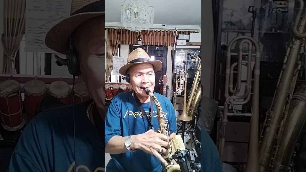 #I Wish You Love - Jazz style - sax cover by Pukka Tambunan - Lisa Ono song.