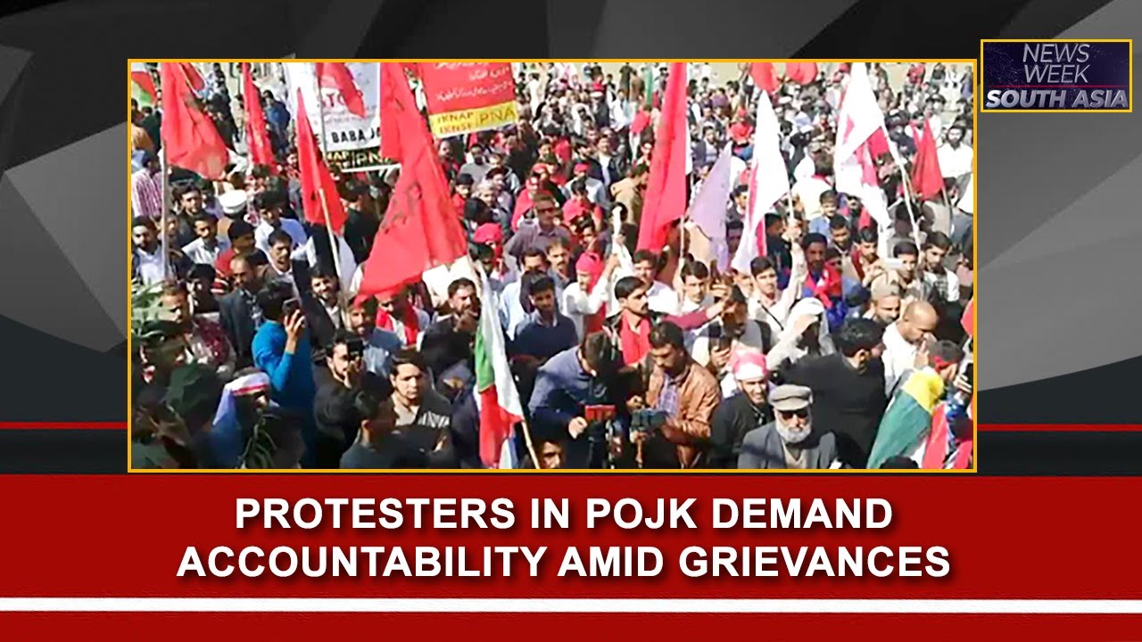 Protesters in PoJK demand accountability amid grievances