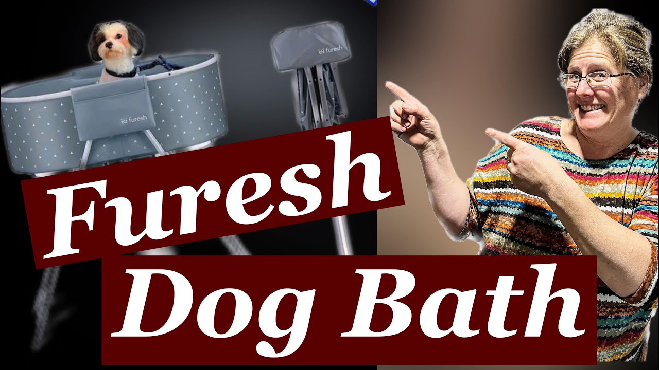 Review Furesh Elevated Folding Dog Bath Tub