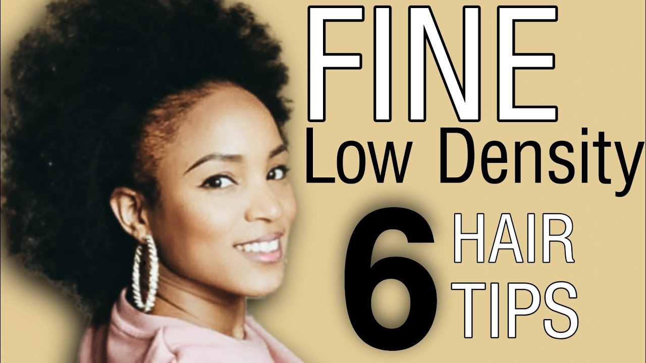 CARING FOR FINE LOW DENSITY HAIR!