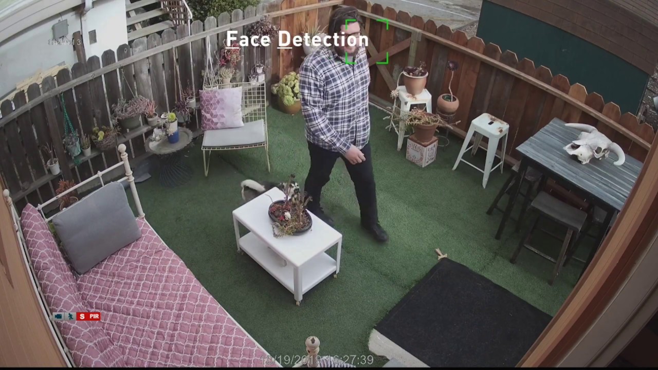 Face Detection Video Analytic on NVR-8580 with 4K Security Cameras