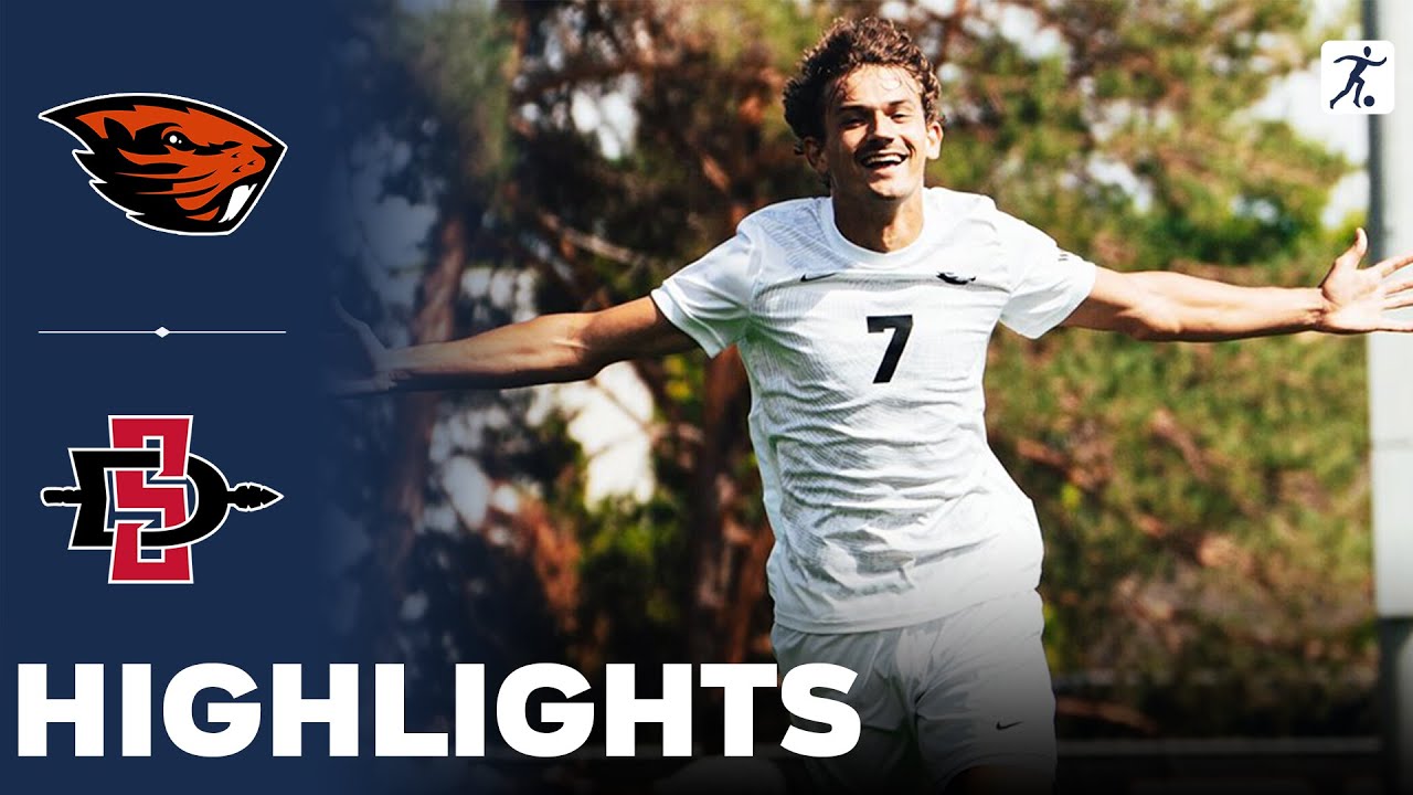 Oregon State vs San Diego State | NCAA College Soccer | Highlights - September 15, 2024
