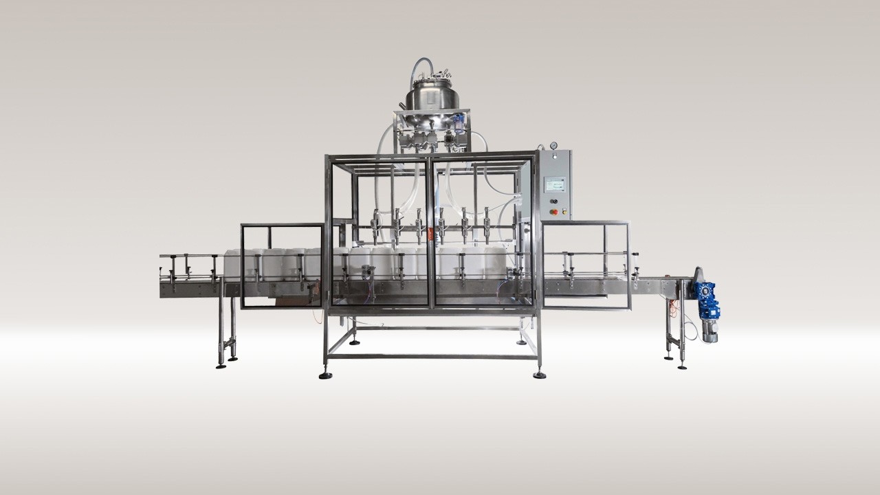 Remplisseuse automatique linéaire standard pour tous les produits liquides