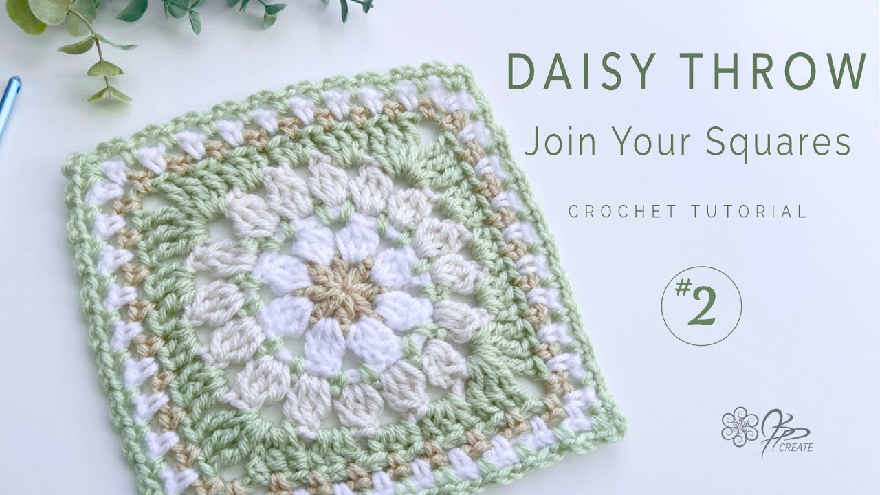 Warm Hugs and Daisy Squares: Crafting a Perfect Crochet Throw - Part 2