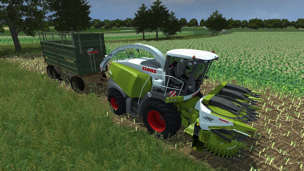 Farming simulator  2013 Insilato Claas Jaguar 980 e Fuhrmann 48 HA