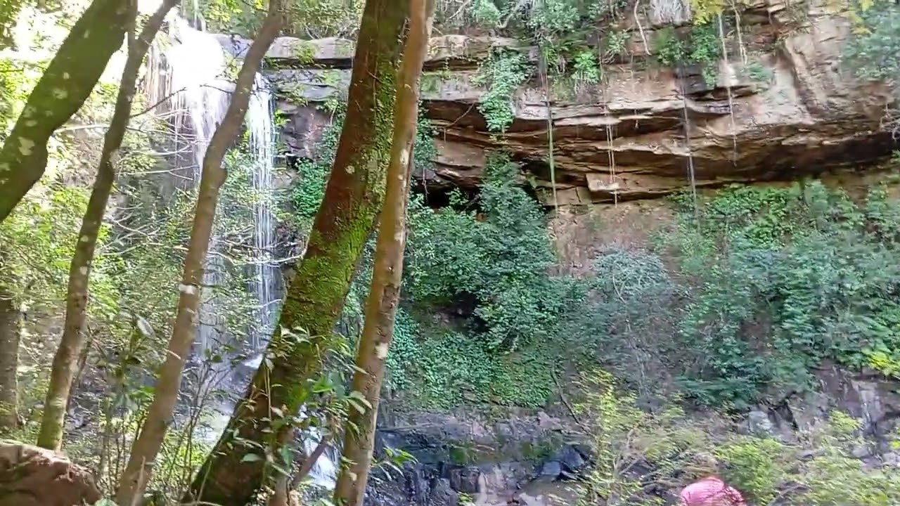 Cascata da Barca ,Cascata da Gruta no interior de Vila Nova do Sul,RS,