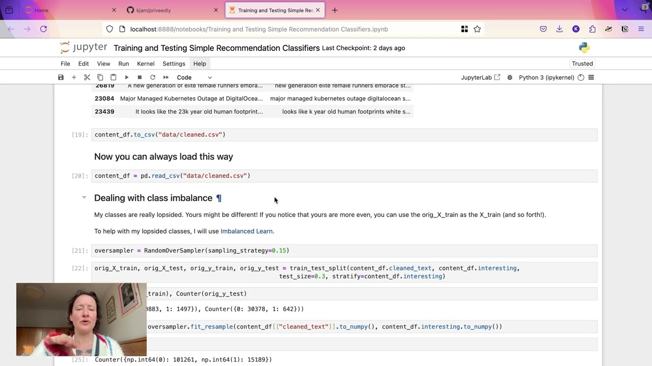 Training your own personalized and private content recommender using scikit-learn and Priveedly