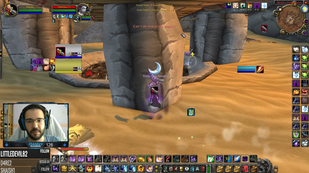 Dakata & Pshero Get 2K Arena Rating (Shadow Priest Rogue) | WoW TBC Classic