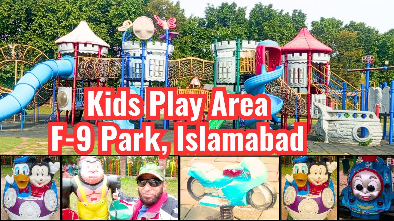 F-9 Park Islamabad Pakistan | Kids Play Area | Fatima Jinnah Park Islamabad | Amusement Park |