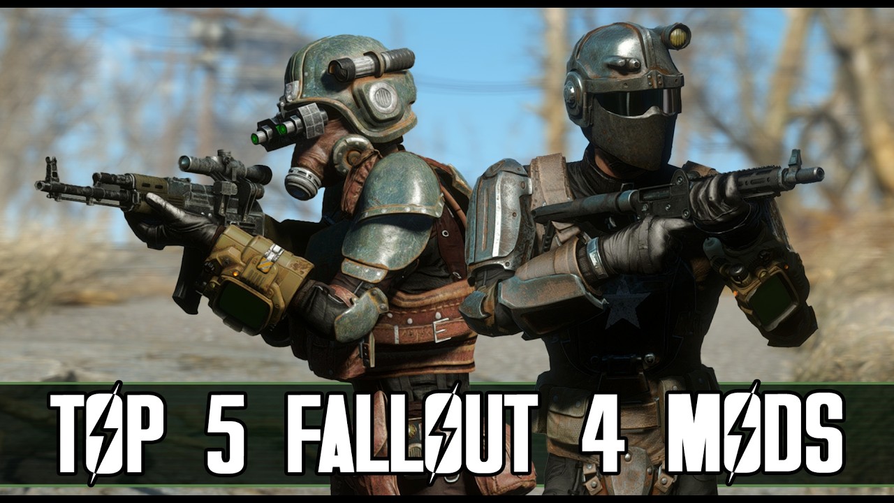 Лучшие моды для Fallout 4 за август!!