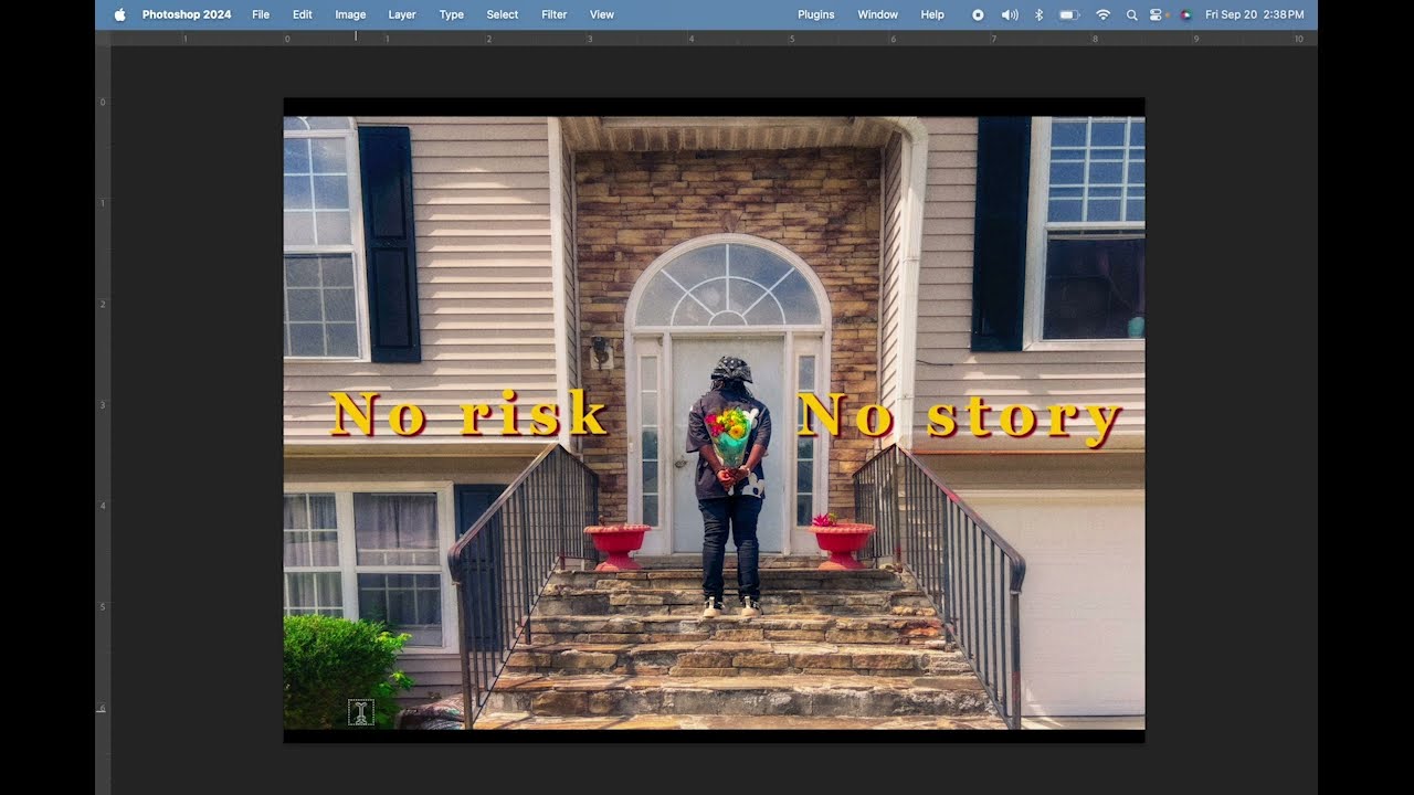 Transform Perspective Demo in Photoshop