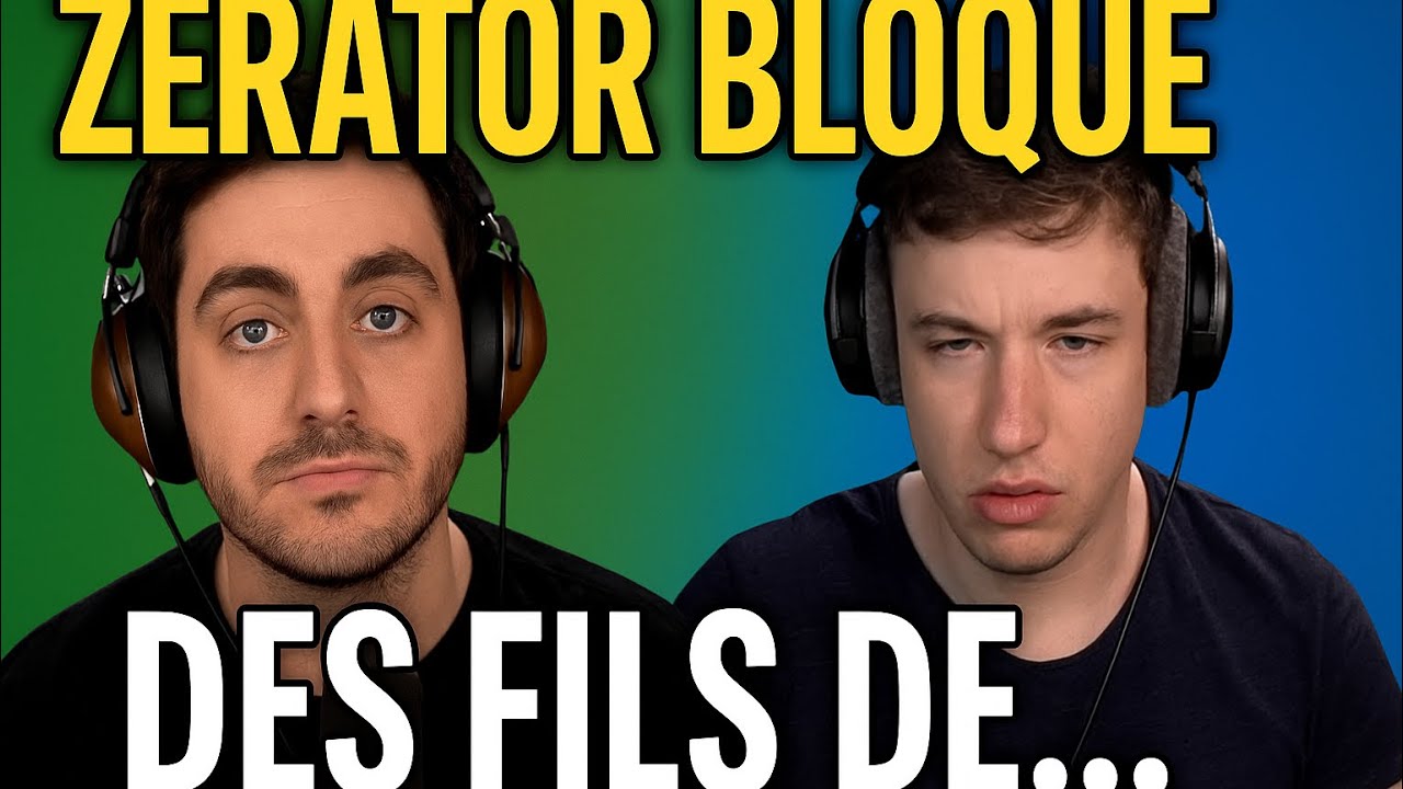 Sardoche parle des fils de plage du zevent et zerator bloque jack le fou