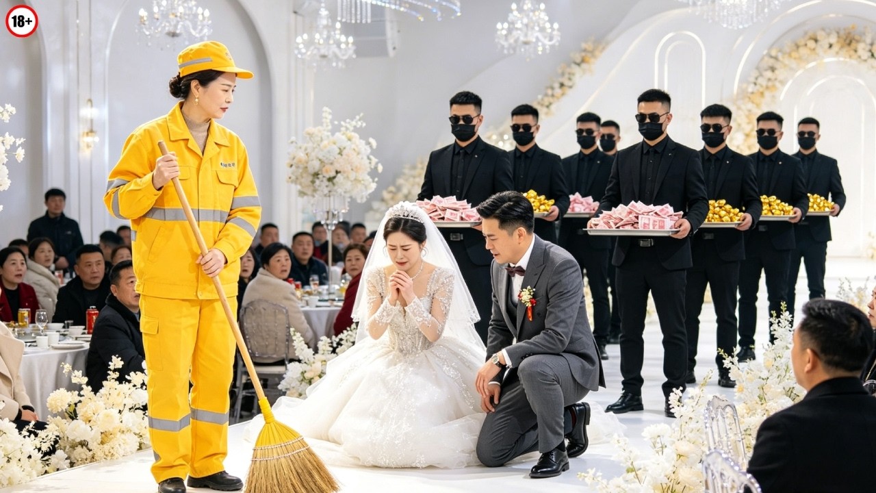 50歲清潔工隱藏首富身份參加同學婚禮，不料新郎竟是自己的老公，她被逼下跪認錯，下一秒酒店經理叫了她一聲董事長，所有人傻眼了