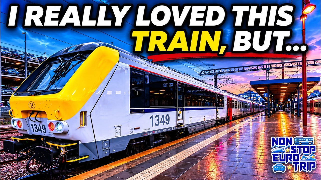 УДИВИТЕЛЬНЫЙ международный поезд из Брюсселя в Люксембург / SNCB Intercity Review