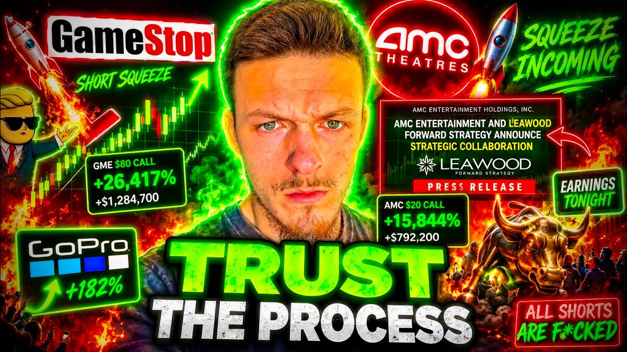 🚨AMC GAMESTOP STOCK - LEAWOOD & MARKET CRISIS!!!!!!!!