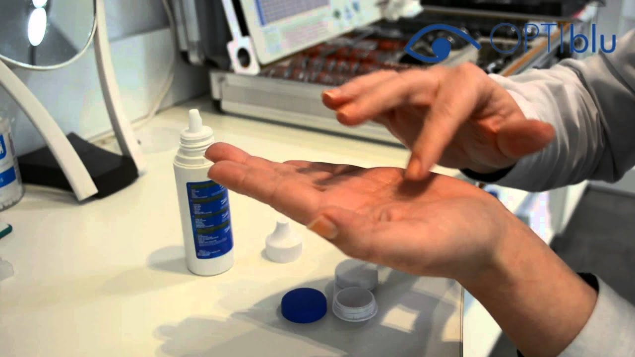OPTIblu tutorial - Aplica corect lentilele de contact