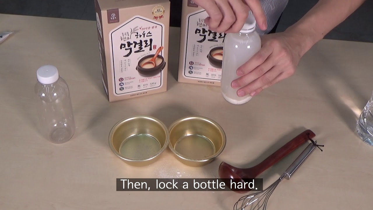 How to make Makgeolli at home