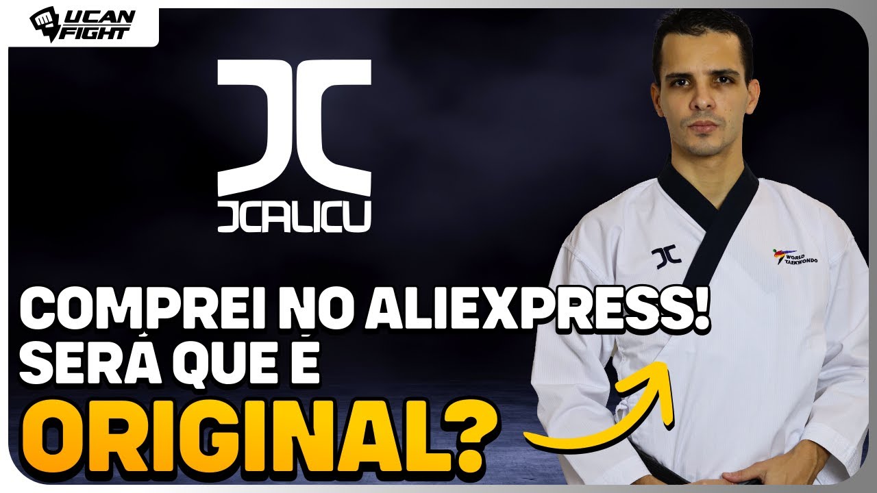 &Eacute; ORIGINAL? Dobok de Poomsae da JCalicu do AliExpress!