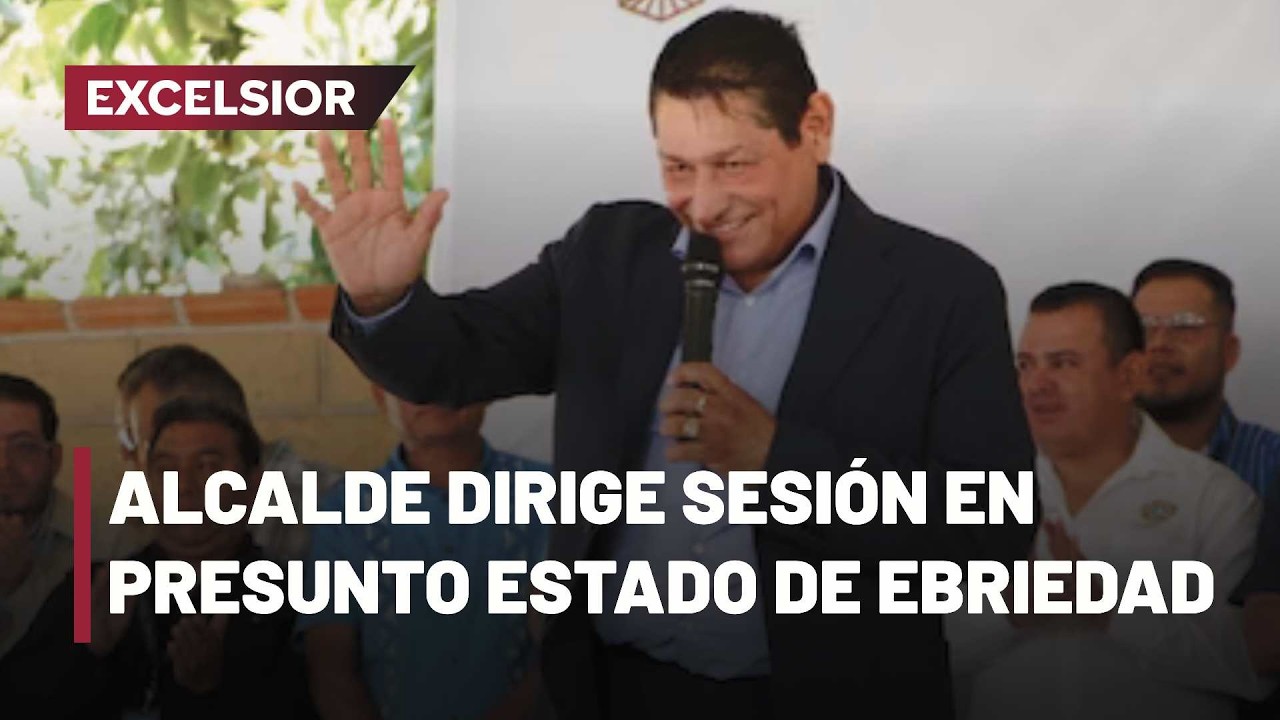 Exhiben a edil de Cuautla en estado de ebriedad