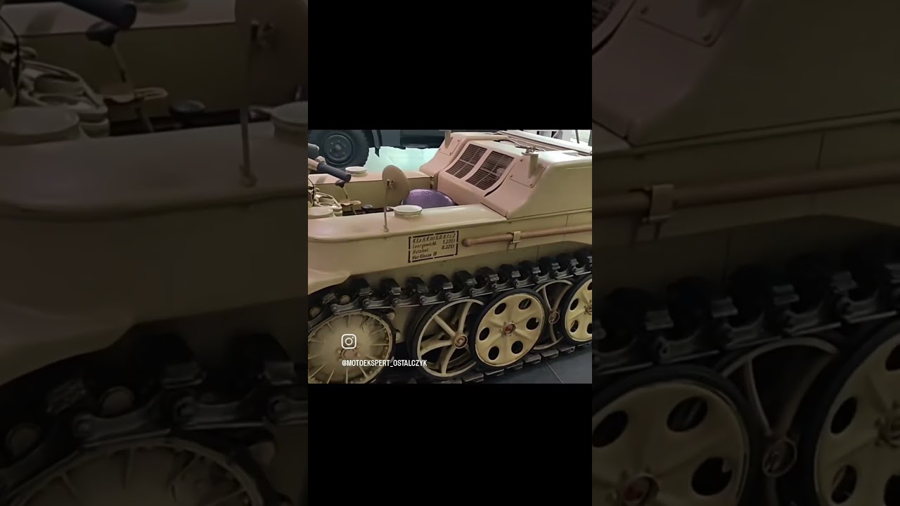 Kettenkrad - najbardziej niezwykły pojazd z II WŚ! #motoryzacja #motovlog #historia #military #vlog