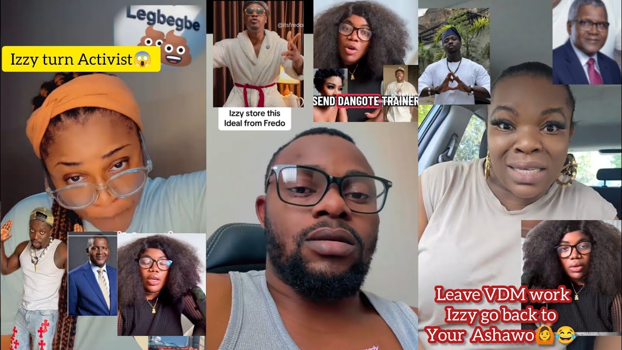 Izzy Ogbeide wan do VDM work🙆😂All Dangote Victims send email to me🙄 Nigerians🇳🇬 react New Activist🙄