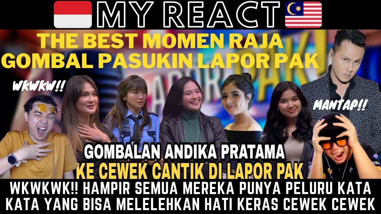 WKWKWK MENUSUK DAN NGAKAK PARAH! GA ADA YANG BISA MELAWAN GOMBALAN LORD ANDIKA DAN PASUKIN LAPORPAK!