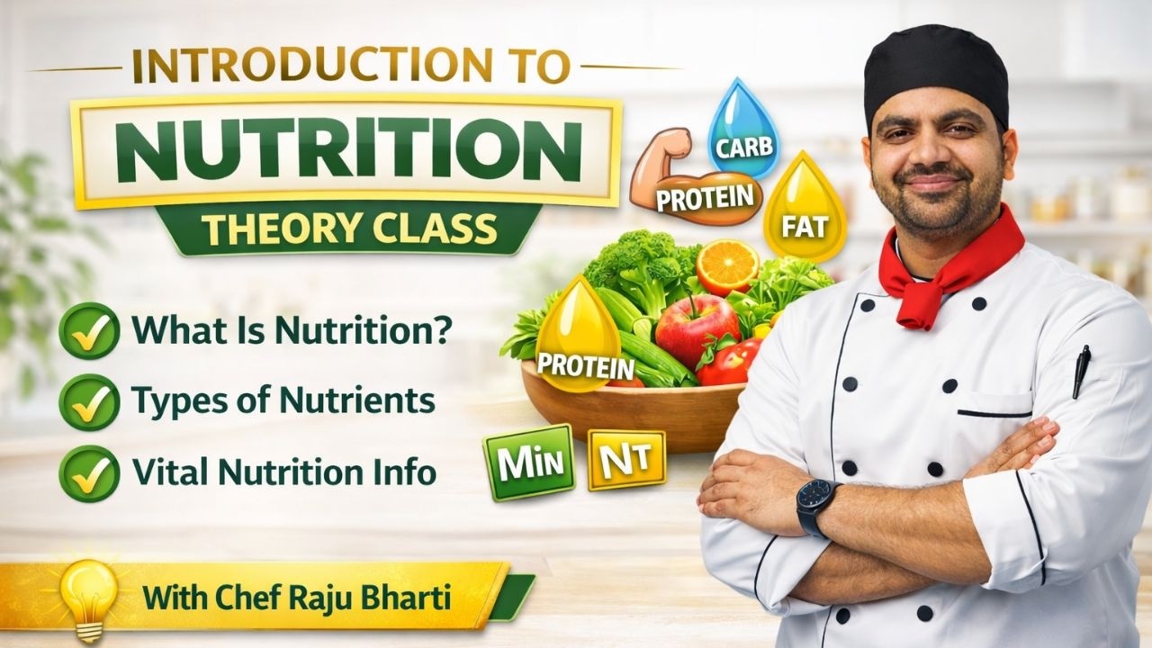 What Is Nutrition ?  Types of Nutrients Explained |  by Eulogist Chef RB