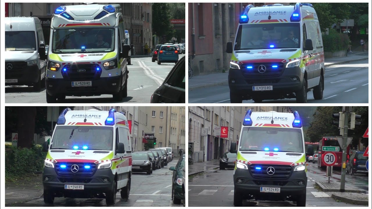 Rettungsdienst Innsbruck - Zusammenschnitt