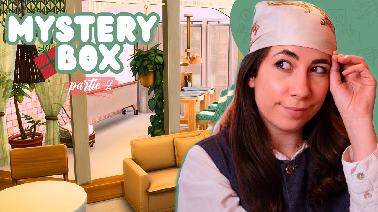Je construis une RETRAITE CRÉATIVE ! | MYSTERY BOX 2