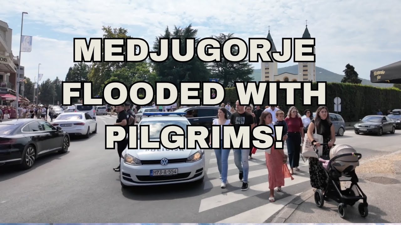 WOW ! MEDJUGORJE FLOODED WITH PILGRIMS!