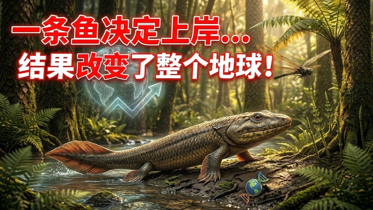 一条鱼决定上岸，结果改变了整个地球｜1.45亿年的疯狂进化史
