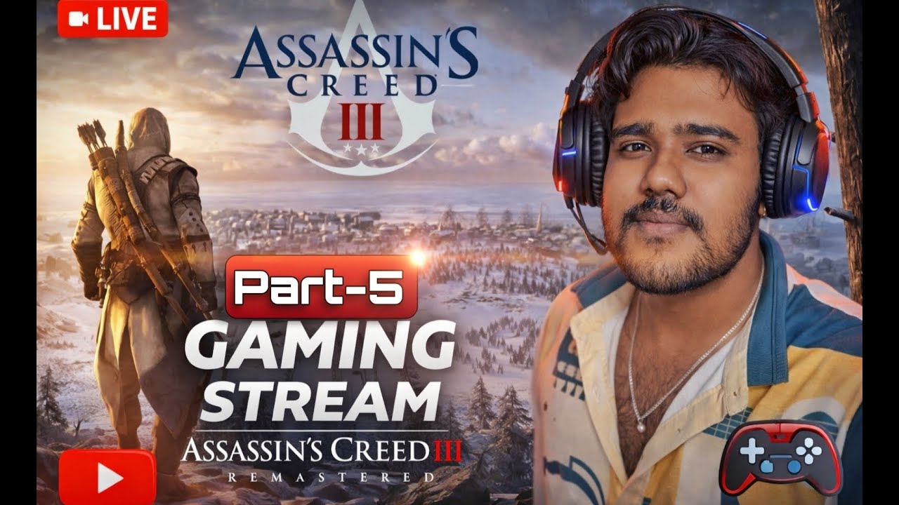 The Revolutionary Impact in Assassin's Creed 3: Livestream! I No Commentary I Part 5