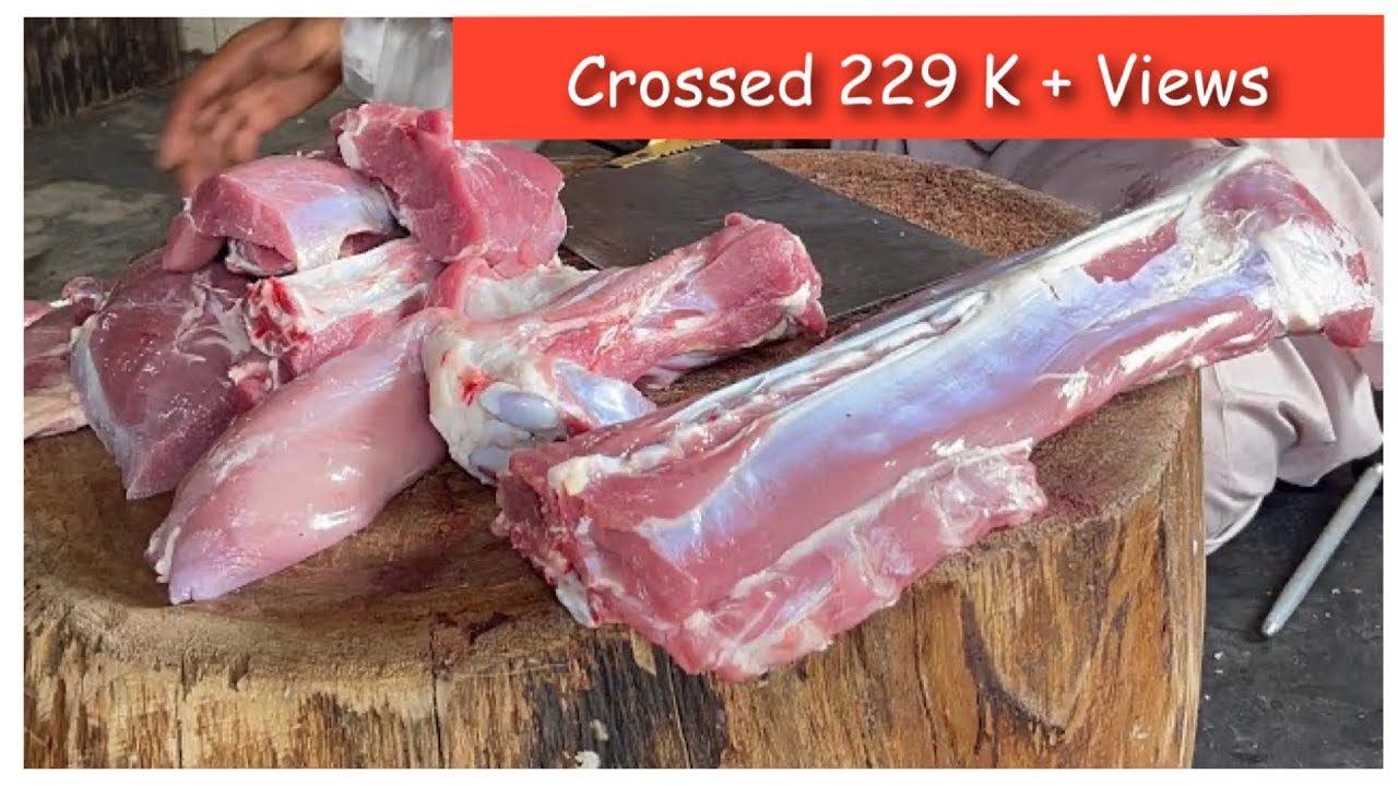 Best mutton cutting skill | Best mutton cutting | Amazing Goat cutting