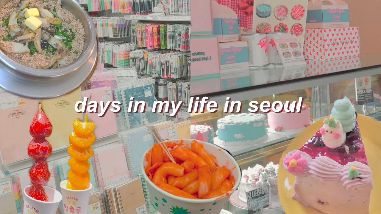 Days in my life in seoul 🇰🇷 college tour, ghibli cafe, & harvard internship