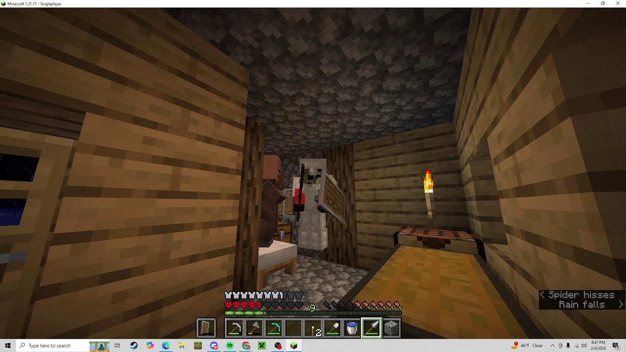 WE PLAYING MINECRAFT