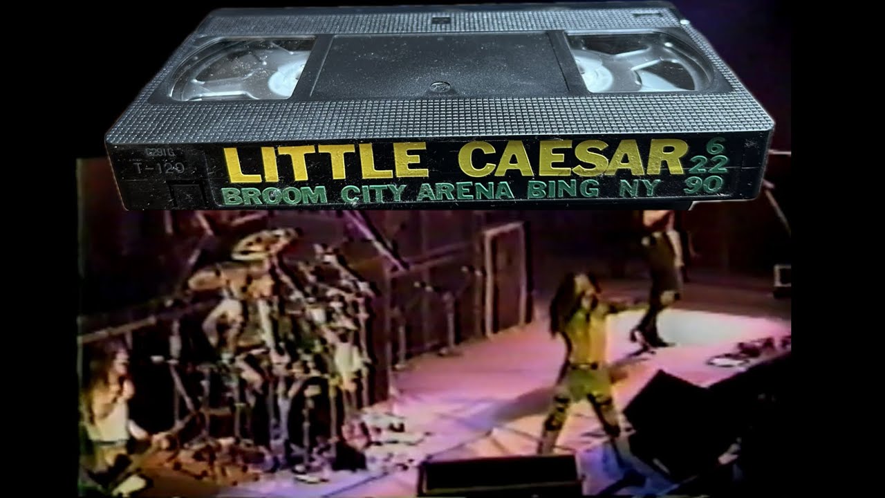 Little Caesar Live 6/22/1990 Broom City Arena, Bing, NY [Fan Recording]