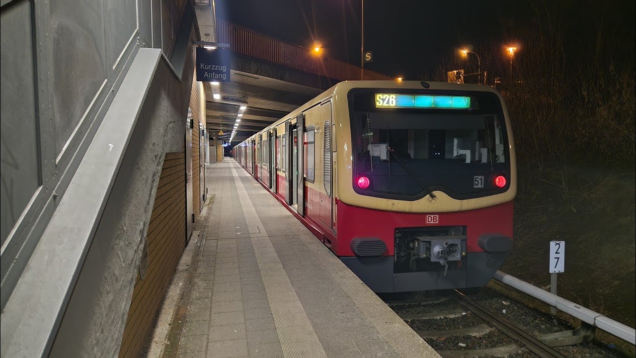 Mitfahrt Komplette S26 von Südkreuz bis Teltow Stadt in br482mod 389