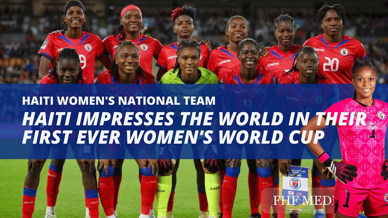 HAITI IMPRESSES THE WORLD IN THEIR FIRST EVER WOMEN'S WORLD CUP (HAITI X ENGLAND HIGHLIGHTS)