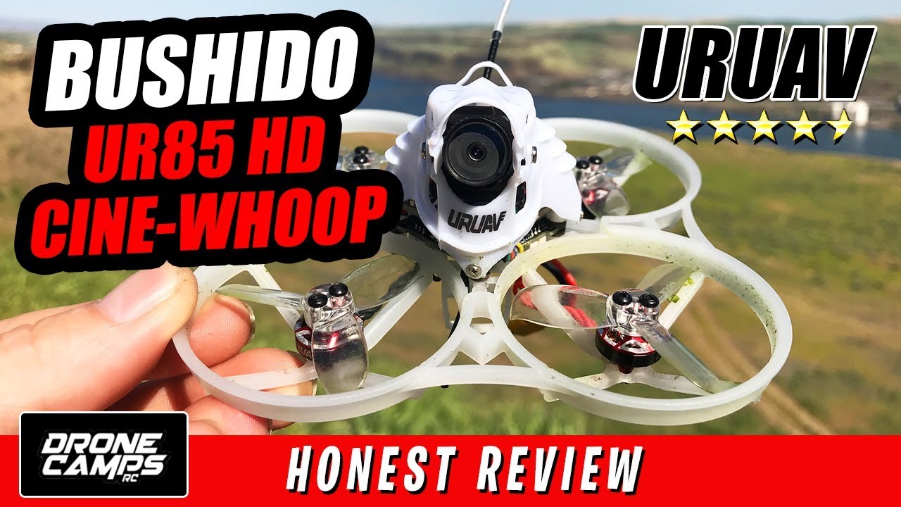 BUSHIDO CINEWHOOP! - URUAV UR85 HD - Honest Review & Flights